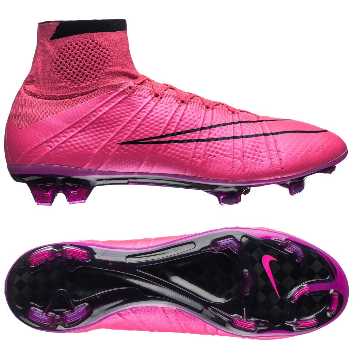 Nike Superfly FG Pink-Sort -